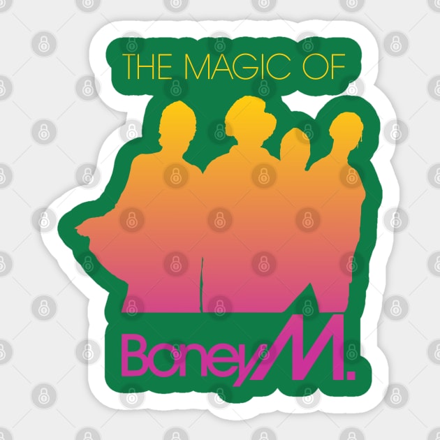 the magic of disco Sticker by small alley co